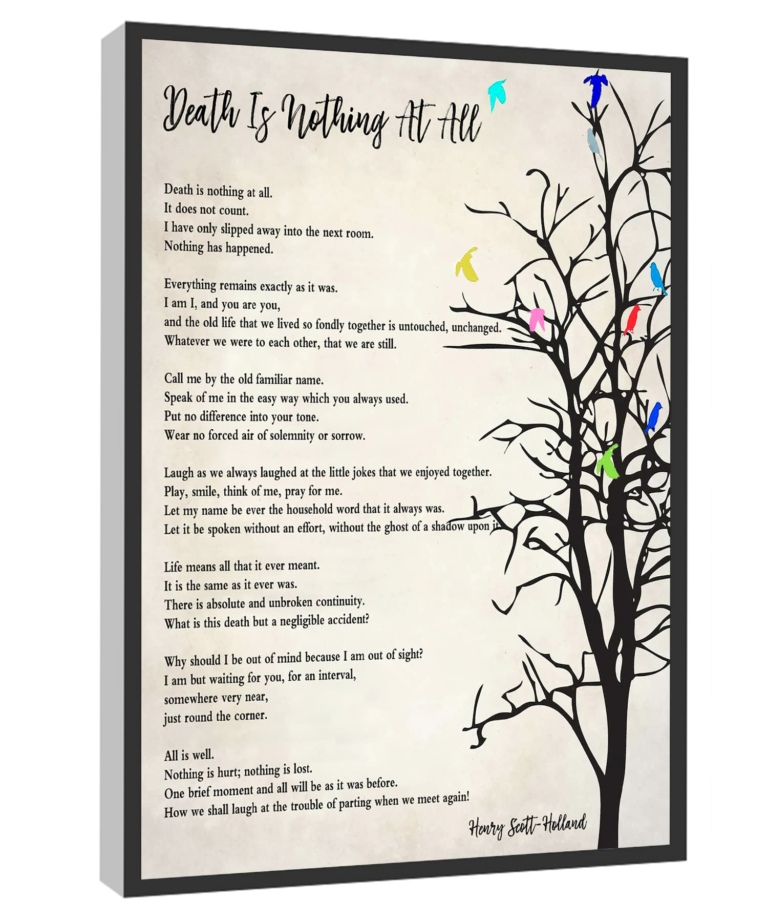 Death is Nothing at all