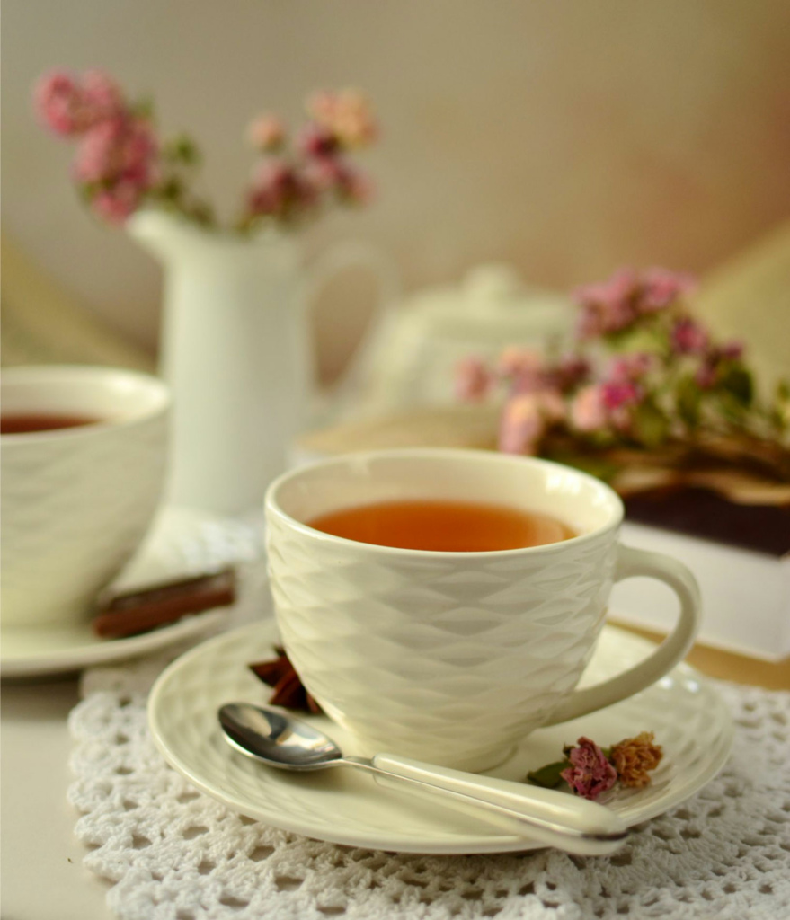 A cup of tea on the table
