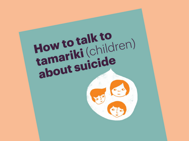 How to talk to tamariki about suicide