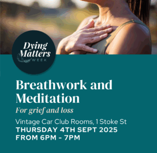 Wellness Yoga Through Grief <div style="font-size:0.8em;">4 September 2025, 6:00 pm, 1 Stoke Street, Oamaru, New Zealand</div>