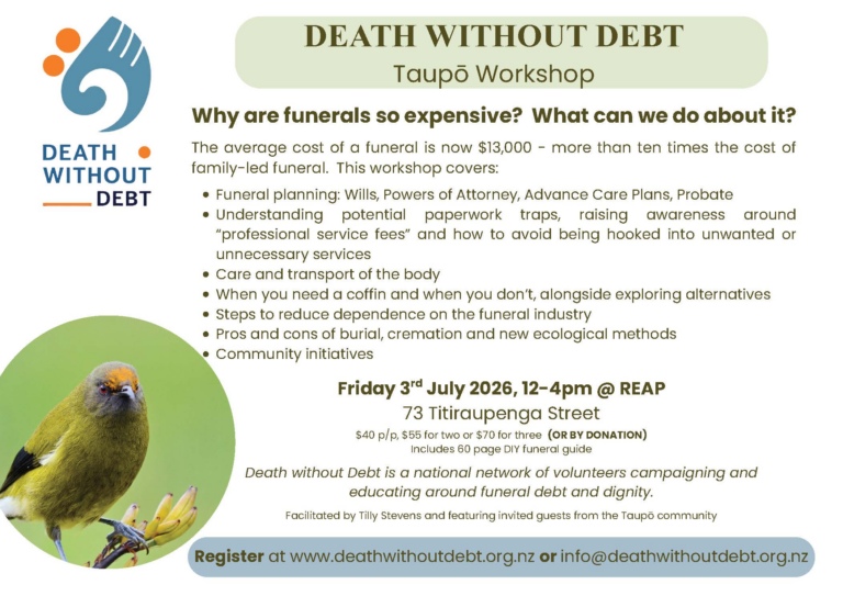 Death without Debt Flyer
