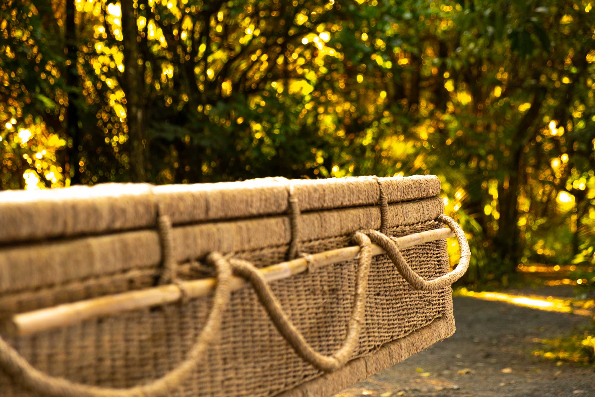 Eco coffin from Zenith made from seaweed