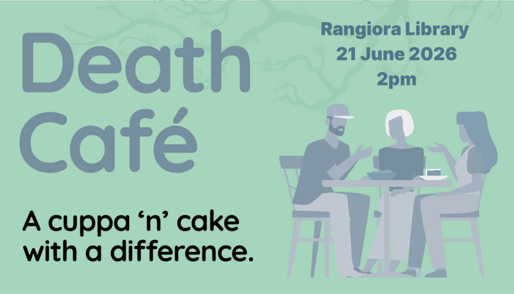 Death Cafe, Rangiora Library