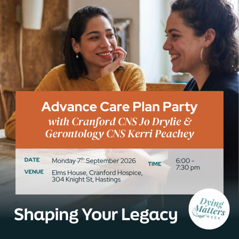 Advance Care Plan Party Hastings - 7 Sep 2026