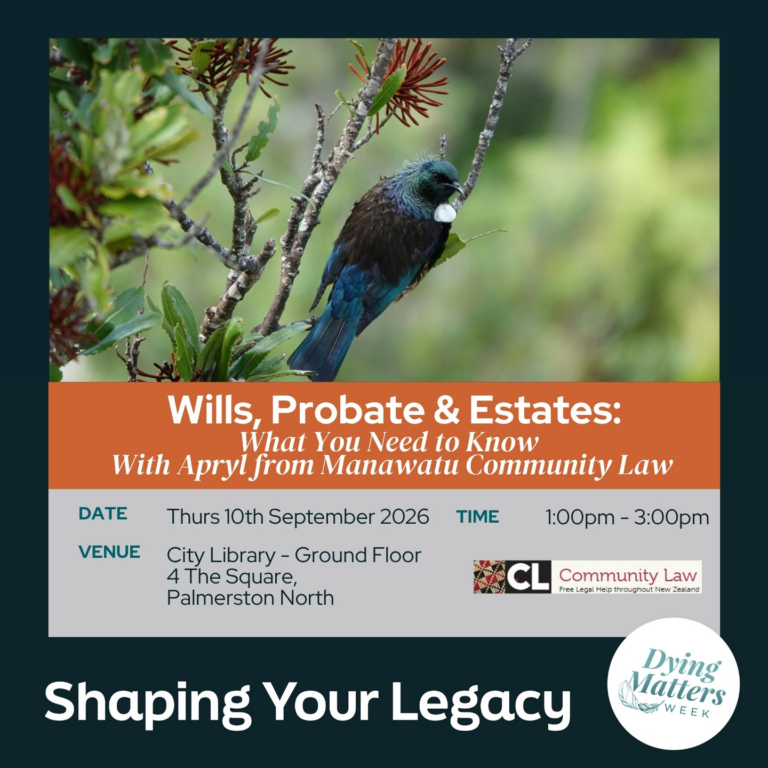 Wills, Probate & Estates - Palmerston North