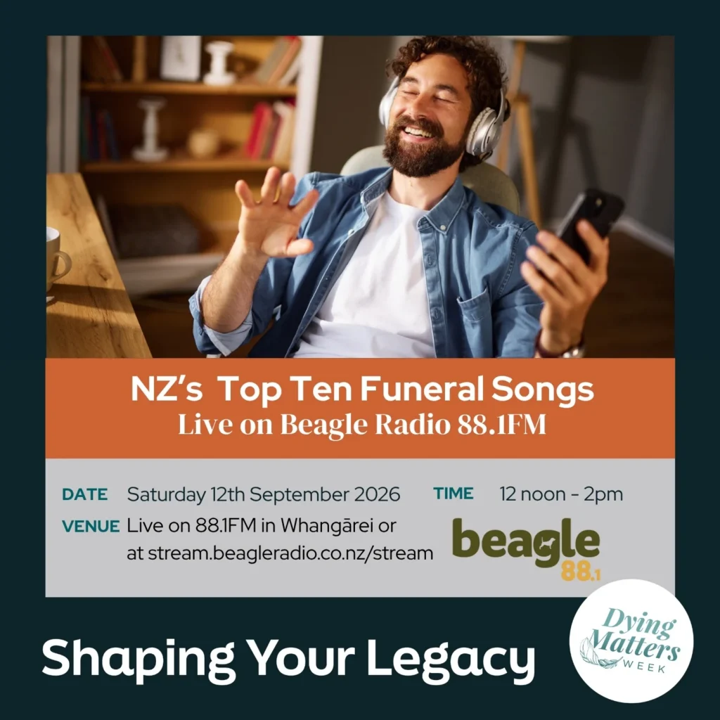 NZ Top 10 funeral songs - event tile