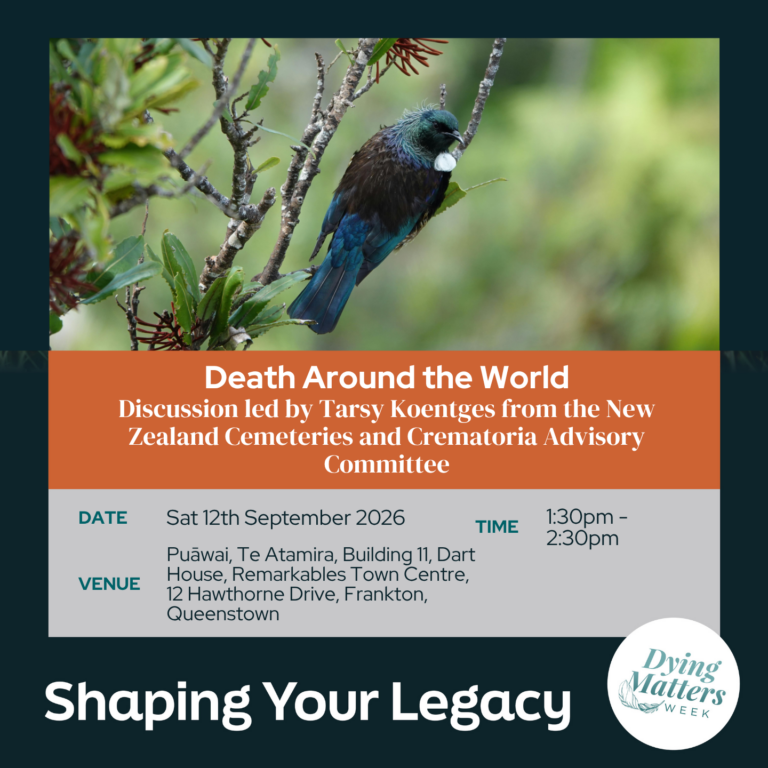 Death Around the World - Otago DMW Events