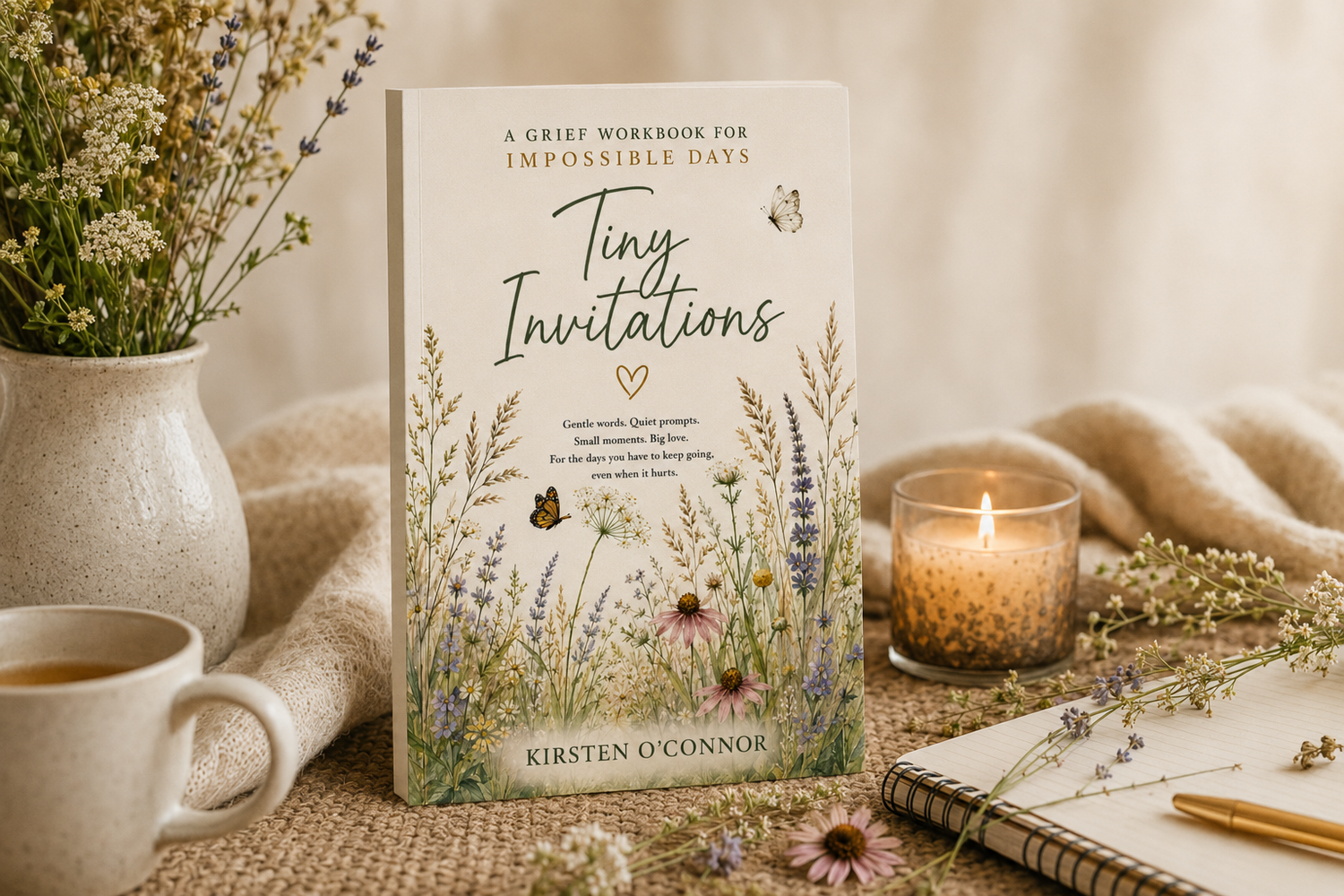 Tiny Invitations - A Grief Workbook for Impossible Days